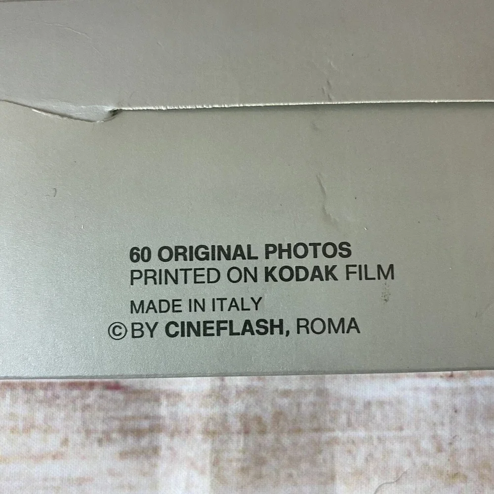 Vintage 1960s Souvenir Cineflash Kodak 60 Full Color‎ Slides ROMA Rome Italy